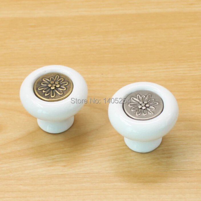 Ceramic Handle single hole Cabinet Furniture Hardware Green ancient silver single hole round handle
Ceramic Handle single hole Cabinet Furniture Hardware Green ancient silver single hole round handle