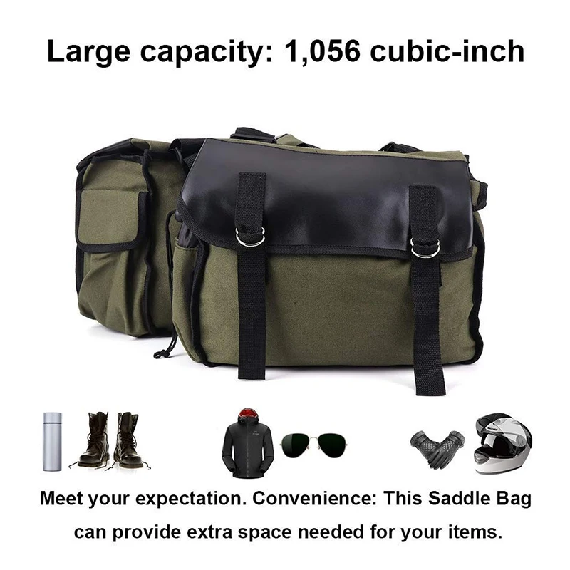 high quality Canvas + Leather Cycling Canvas Motorcycle Saddlebags High Quality Equine Back Pack Canvas Luggage Vintage Bag
high quality Canvas + Leather Cycling Canvas Motorcycle Saddlebags High Quality Equine Back Pack Canvas Luggage Vintage Bag