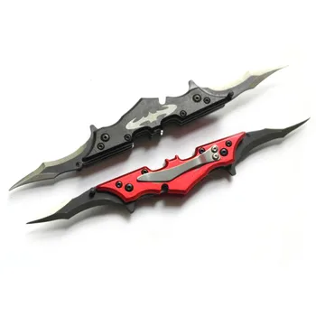 1pcs Banggoode Double Blade Knife Pocket Folding Batman Knife Ninja Naruto Kunai Tactical Flying Throwing Knives with Belt Clip
1pcs Banggoode Double Blade Knife Pocket Folding Batman Knife Ninja Naruto Kunai Tactical Flying Throwing Knives with Belt Clip