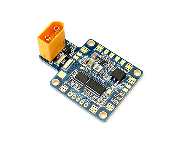 Matek Multi-rotor X-shape Power Distribution Board W/ 5V/ 12V outputs, Current Sensor, OSD (XT60 Connector) STOSD8
Matek Multi-rotor X-shape Power Distribution Board W/ 5V/ 12V outputs, Current Sensor, OSD (XT60 Connector) STOSD8