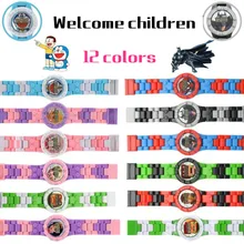 3D Batman Spiderman Superman enfants montre blocs de construction briques de montre Legoed Minecrafted bloc figurines de montre jouet pour enfants enfant(China)