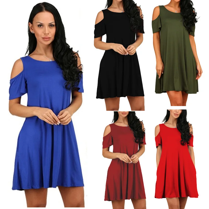 MLXSLKY 2019 Summer women's loose large size short-sleeved strapless dress ladies 6XL womens solid color dress
MLXSLKY 2019 Summer women's loose large size short-sleeved strapless dress ladies 6XL womens solid color dress
