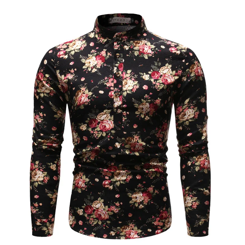 FFXZSJ brand men's shirt spring and autumn season national style print collar long sleeve casual shirt high quality shirt
FFXZSJ brand men's shirt spring and autumn season national style print collar long sleeve casual shirt high quality shirt