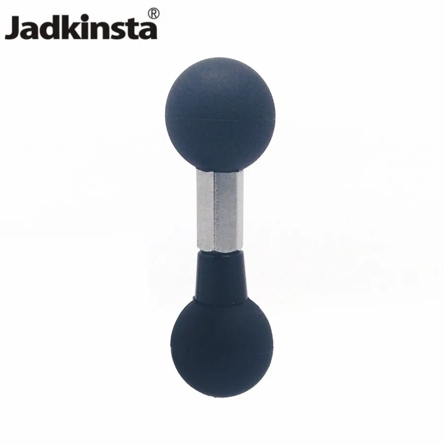 Jadkinsta 1 inch Double Ball Mount Adapter 43mm Length Dual Ball Head for Gopro Action Camera Smartphone GPS Bracket Converter
Jadkinsta 1 inch Double Ball Mount Adapter 43mm Length Dual Ball Head for Gopro Action Camera Smartphone GPS Bracket Converter