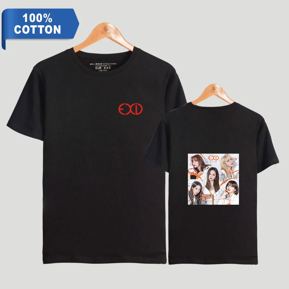 Drop Shopping 2019 KPOP EXID Album Full Moon print 100% Cotton Women/Men Clothes Short Sleeve T-Shirt Hot Sale Casual T Shirt
Drop Shopping 2019 KPOP EXID Album Full Moon print 100% Cotton Women/Men Clothes Short Sleeve T-Shirt Hot Sale Casual T Shirt
