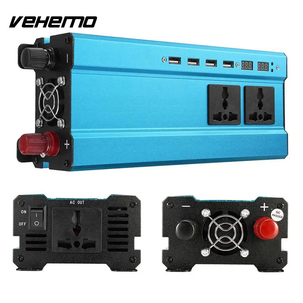 Converter 2200W Peak LED Car Inverter High Performance Outdoor Auto Inverter Portable Charger Solar Power Inverter
Converter 2200W Peak LED Car Inverter High Performance Outdoor Auto Inverter Portable Charger Solar Power Inverter