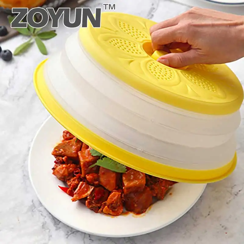 Foldable Microwave Cover Fruit Vegetables Strainer Washing Basket Folding Plate Preservation Food Insulated Lid Kitchen Tools
Foldable Microwave Cover Fruit Vegetables Strainer Washing Basket Folding Plate Preservation Food Insulated Lid Kitchen Tools