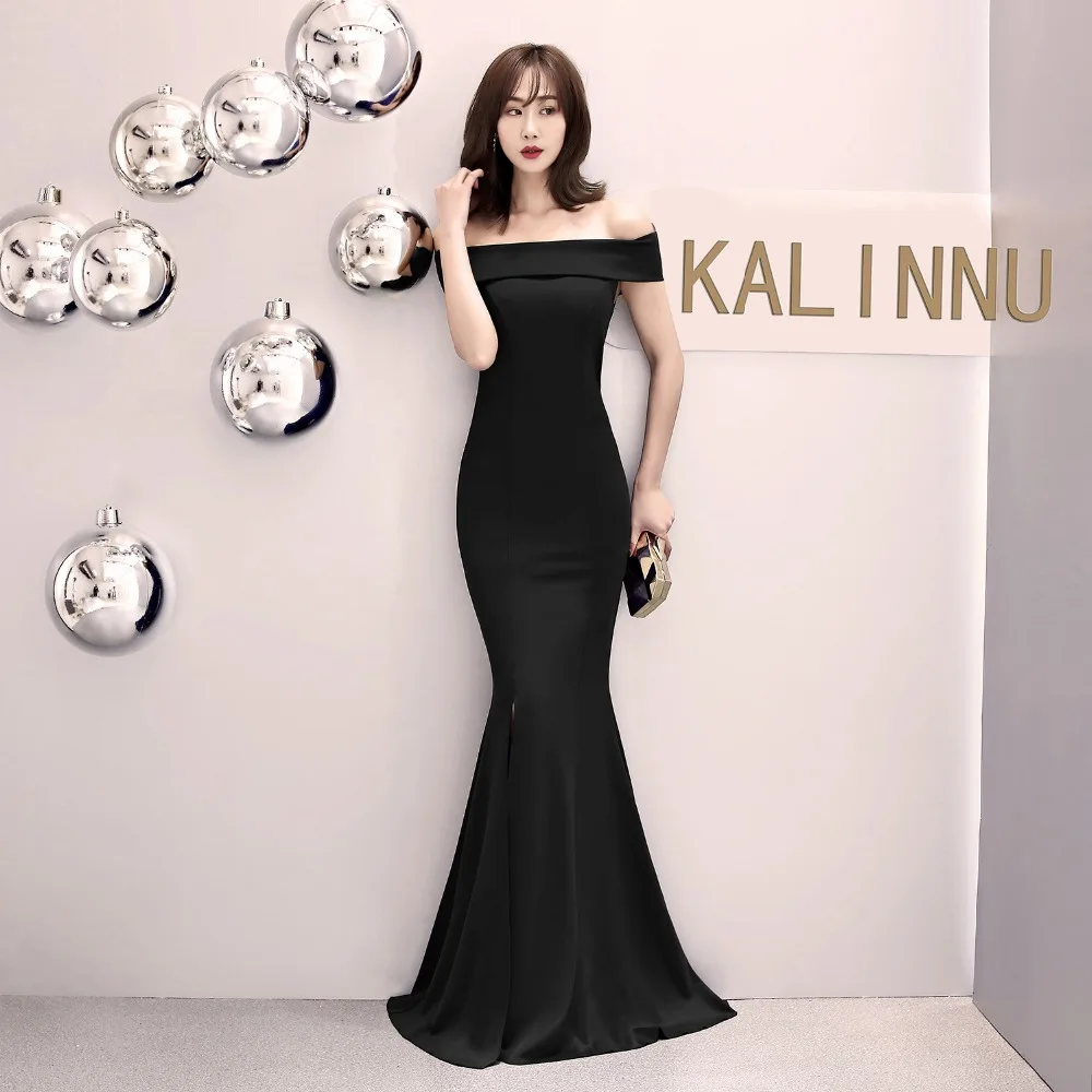 Black Party Dress Woman Long Elegant Bodycon Summer Robe Femme Slash Neck Prom Vestidos Verano Party Wedding Evening Gown
Black Party Dress Woman Long Elegant Bodycon Summer Robe Femme Slash Neck Prom Vestidos Verano Party Wedding Evening Gown