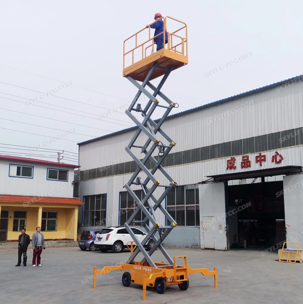 18m China Factory Supply Scissor Lift Platform Buiding Maintenance High Lift Manlift
18m China Factory Supply Scissor Lift Platform Buiding Maintenance High Lift Manlift