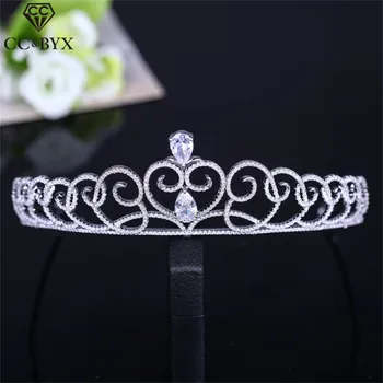 CC tiaras and crowns bridal crown heart shape crystal simple design rhinestone wedding high quality for women jewelry gift XY004
CC tiaras and crowns bridal crown heart shape crystal simple design rhinestone wedding high quality for women jewelry gift XY004