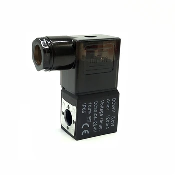 Pneumatic Solenoid Valve Coil DC24V Inner Diameter 10mm Electrical Pneumatic Control Air Solenoid Valve Coil
Pneumatic Solenoid Valve Coil DC24V Inner Diameter 10mm Electrical Pneumatic Control Air Solenoid Valve Coil