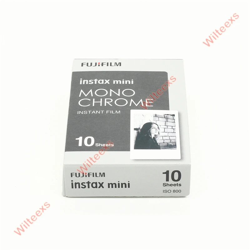 Original Fujifilm Fuji Instax Mini 8 Monochrome Film 10 Sheets For 8 50s 7s 90 25 Share SP-1 Instant Cameras New arrive 4