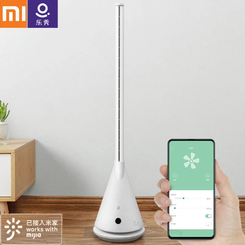 Xiaomi Leshow SS4 Intelligent Bladeless Fan Mijia APP Control/Remote Control 11 Speed Natural Wind Timing Fan For Home Office
Xiaomi Leshow SS4 Intelligent Bladeless Fan Mijia APP Control/Remote Control 11 Speed Natural Wind Timing Fan For Home Office