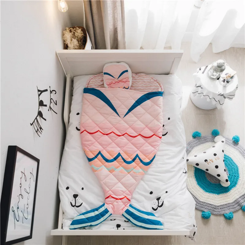 150cm Kids Sleeping Bag Mermaid Tail Shark Crocodile Astronaut Kids Blanket Baby Room Kids Bedding set Photography Props Blanket
150cm Kids Sleeping Bag Mermaid Tail Shark Crocodile Astronaut Kids Blanket Baby Room Kids Bedding set Photography Props Blanket