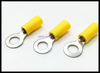 200pcs/Lot RV5.5-6 Yellow 12-10 AWG 4-6mm2 Insulated Ring Terminal Connector Cable Wire Connector Brand New
200pcs/Lot RV5.5-6 Yellow 12-10 AWG 4-6mm2 Insulated Ring Terminal Connector Cable Wire Connector Brand New