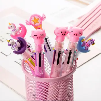 6 Colors 1PC Kawaii Cartoon Unicorn Pig Kids Graffiti Drawing Painting Ball Point Pen DIY Notebook Writing Ballpoint Stationery
6 Colors 1PC Kawaii Cartoon Unicorn Pig Kids Graffiti Drawing Painting Ball Point Pen DIY Notebook Writing Ballpoint Stationery