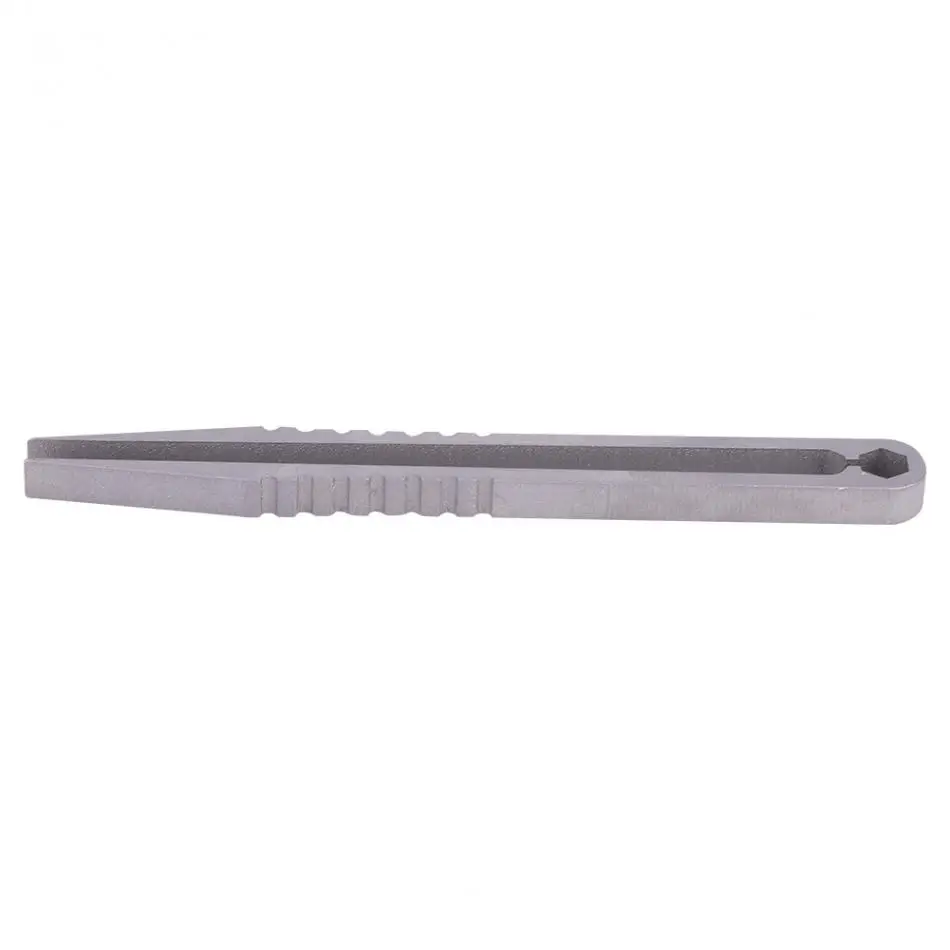 Bnineteenteam Mini Tweezers,Portable EDC Titanium Alloy TC4 Tweezers for Outdoor Survival Camping Travel Hiking