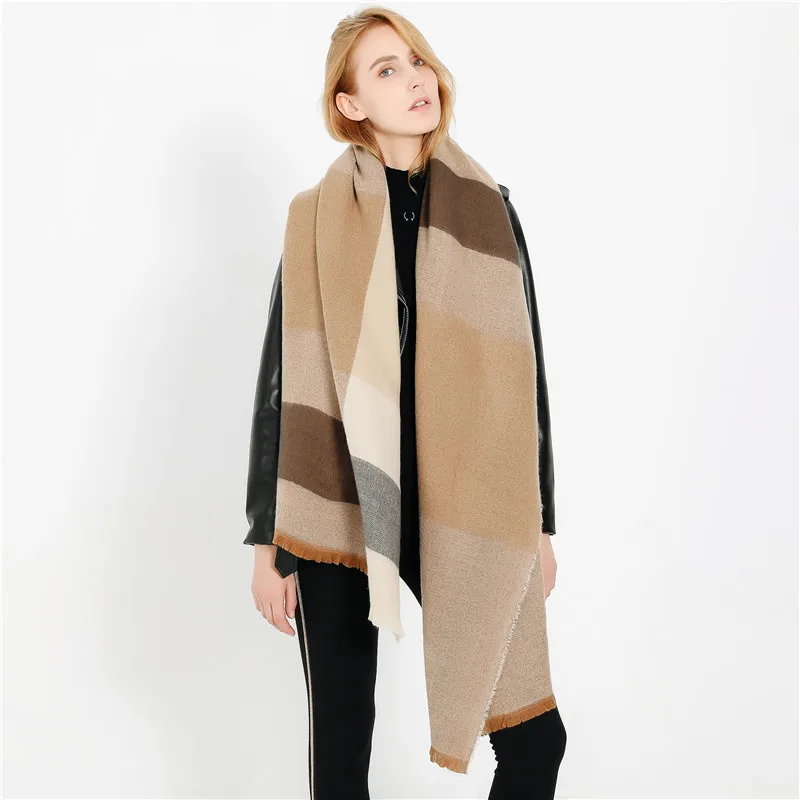 LaMaxaPa New Fashion Winter Warm Women/Lady Plaid Scarf Wool Pashmina Thicken Blanket Shawls and Wraps Long Female 200*76CM
LaMaxaPa New Fashion Winter Warm Women/Lady Plaid Scarf Wool Pashmina Thicken Blanket Shawls and Wraps Long Female 200*76CM