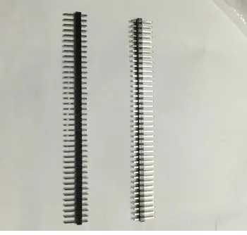 20pcs 40 Pin 1x40 Single Row Male 2.54 Breakable Pin Header Connector Strip for Arduino Black
20pcs 40 Pin 1x40 Single Row Male 2.54 Breakable Pin Header Connector Strip for Arduino Black