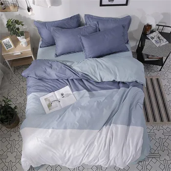 Nordic Minimalist Style Four-Piece Polyester Bedding Set Duvet Cover 2 Pillowcase Bed Sheet Full Size Home Bedroom Bedding Decor
Nordic Minimalist Style Four-Piece Polyester Bedding Set Duvet Cover 2 Pillowcase Bed Sheet Full Size Home Bedroom Bedding Decor