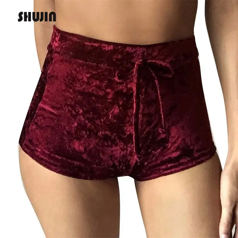 SHUJIN Women Shorts Casual High Waist Drawstring Sexy Bodycon Flannal Short Pants Female Fitness Booty Shorts 2018
SHUJIN Women Shorts Casual High Waist Drawstring Sexy Bodycon Flannal Short Pants Female Fitness Booty Shorts 2018