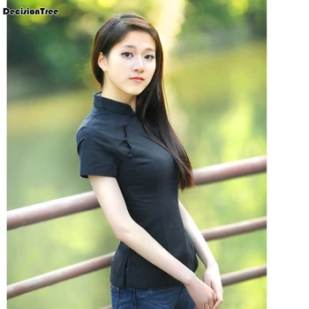 2020 women tang suit chinese traditional dress Cotton Broadcloth style clothes solid female girl cheongsam top Chinese dress
2020 women tang suit chinese traditional dress Cotton Broadcloth style clothes solid female girl cheongsam top Chinese dress