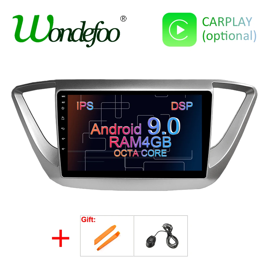 IPS DSP 4G RAM 64G ROM Android 9.0 Car GPS for Hyundai Verna Solaris 2017 2018 Multimedia Navigation Radio Stereo No DVD Player
IPS DSP 4G RAM 64G ROM Android 9.0 Car GPS for Hyundai Verna Solaris 2017 2018 Multimedia Navigation Radio Stereo No DVD Player