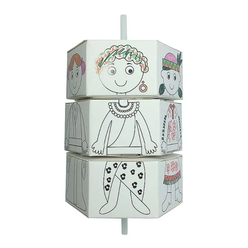 Cartoon Wooden Puzzle DIY girl&boy Clothes Change DIY Colour Rotation Change Clothes Paper Doll Kits Toys Creative Handcraft
Cartoon Wooden Puzzle DIY girl&boy Clothes Change DIY Colour Rotation Change Clothes Paper Doll Kits Toys Creative Handcraft