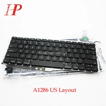 5PCS Genuine A1286 US Keyboard With Backlight For Apple Macbook Pro 15'' A1286 Keyboard 2009-2012
5PCS Genuine A1286 US Keyboard With Backlight For Apple Macbook Pro 15'' A1286 Keyboard 2009-2012
