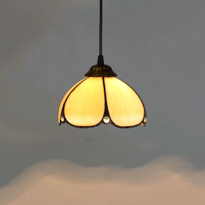 Modern European style Restaurant Art lighting Bar terrace Stained glass Aisle Small Pendant Lights E27 110-240V 8inch 20CM
Modern European style Restaurant Art lighting Bar terrace Stained glass Aisle Small Pendant Lights E27 110-240V 8inch 20CM