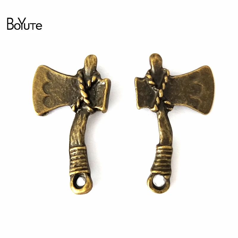 BoYuTe (50 Pieces/Lot) 29*17MM Antique Bronze Plated Zinc Alloy Axe Pendant Charms Diy Jewelry Making Findings Accessories
BoYuTe (50 Pieces/Lot) 29*17MM Antique Bronze Plated Zinc Alloy Axe Pendant Charms Diy Jewelry Making Findings Accessories