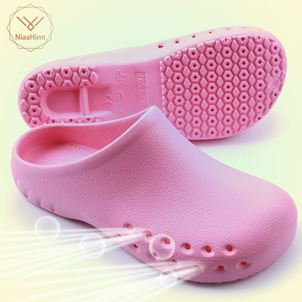 Comfortable Breathable Medical Doctors Nurses Surgical Shoes Anti-slip Protective Operating Room Lab Slippers Work | Тематическая