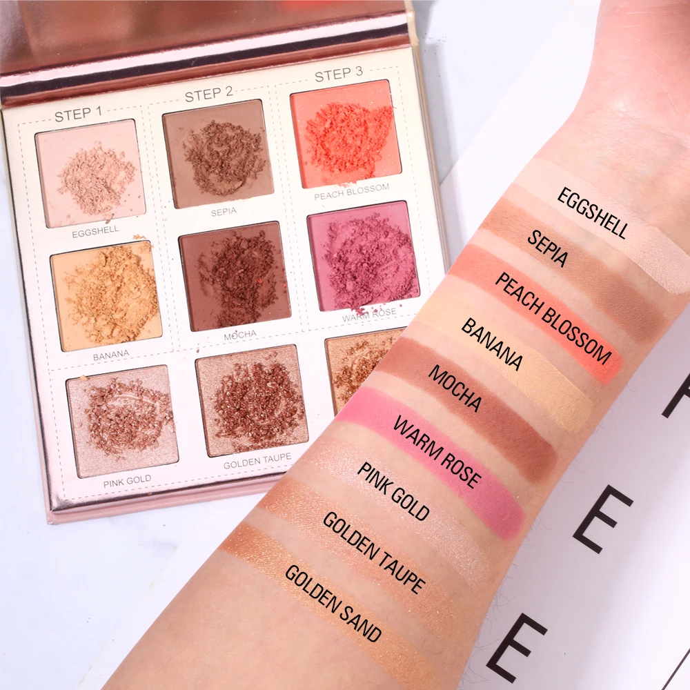 Sace Lady 9 Colors Shimmer Matter Blush Bronzer Face Contour Blush Palette Powder Highlighter Bronzer Make Up
Sace Lady 9 Colors Shimmer Matter Blush Bronzer Face Contour Blush Palette Powder Highlighter Bronzer Make Up