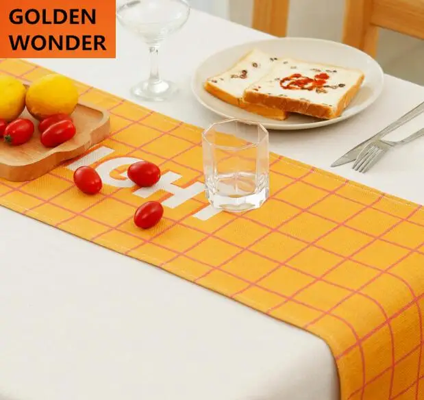 New Arrival Table Runner Yellow and Pink High Quality Beautiful Home Decor Fashion Simple Table Runners
New Arrival Table Runner Yellow and Pink High Quality Beautiful Home Decor Fashion Simple Table Runners