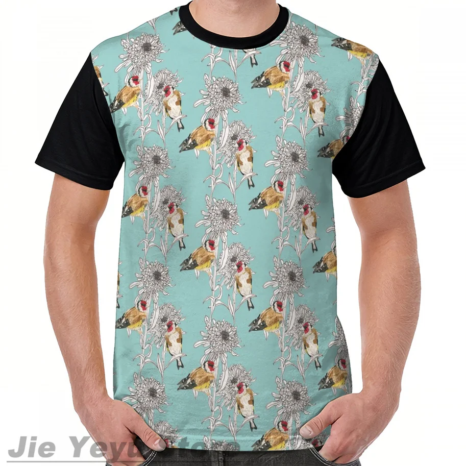 Goldfinches & Asters T Shirt men Summer Casual women T-shirts funny print O-neck Short Sleeve tshirts
Goldfinches & Asters T Shirt men Summer Casual women T-shirts funny print O-neck Short Sleeve tshirts