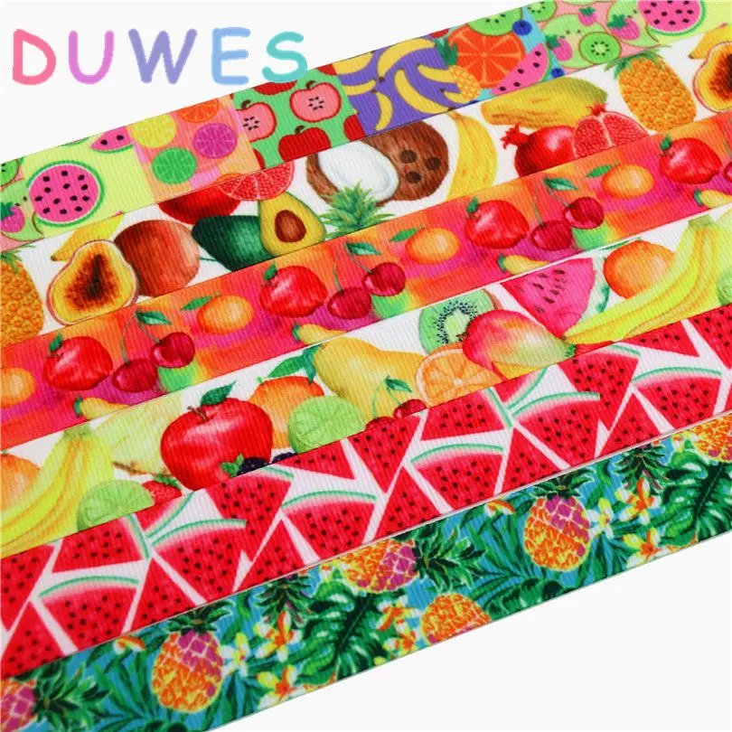 DUWES 7/8 ''фрукт арбуз ананас печатная grosgrain лента аксессуар hairbow головной убор украшение 22 мм D750
DUWES 7/8 ''фрукт арбуз ананас печатная grosgrain лента аксессуар hairbow головной убор украшение 22 мм D750