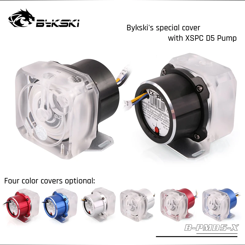 Bykski B-PMD5-X, XSPC D5 Pumps, Cooling Cover Version, Maximum Flow 1200L/H, Make In Hungary D5 pumps
Bykski B-PMD5-X, XSPC D5 Pumps, Cooling Cover Version, Maximum Flow 1200L/H, Make In Hungary D5 pumps