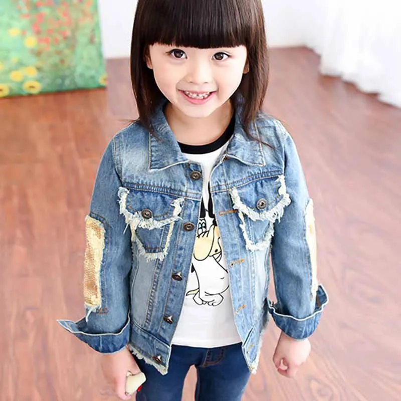 Girl Denim Coat Baby Girl Clothes Spring Winter Children Jeans Jacket Sequins Little Beauty Design Kids Outerwear Chaquetas Niсa
Girl Denim Coat Baby Girl Clothes Spring Winter Children Jeans Jacket Sequins Little Beauty Design Kids Outerwear Chaquetas Niсa