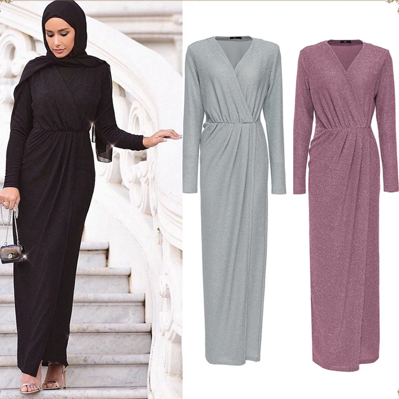 Sequin Abaya Femme Muslim Hijab Dress Turkey Kaftan Robe Dubai Abayas For Women Ramadan Caftan Marocain Elbise Islamic Clothing
Sequin Abaya Femme Muslim Hijab Dress Turkey Kaftan Robe Dubai Abayas For Women Ramadan Caftan Marocain Elbise Islamic Clothing
