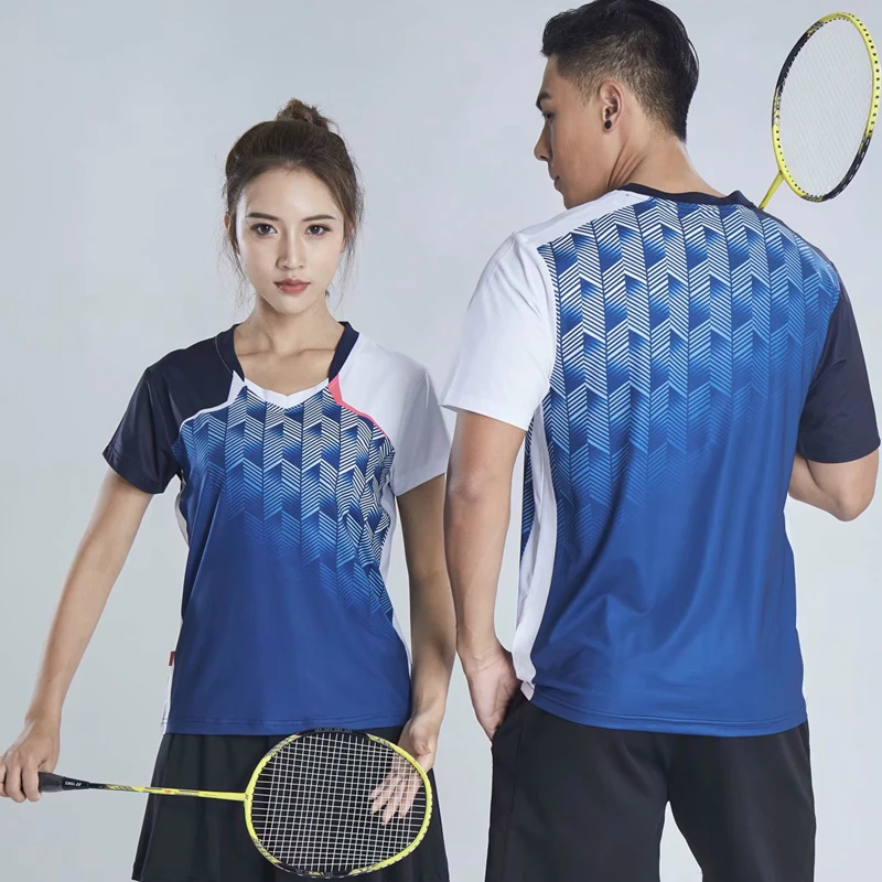 New Badminton shirts Men Women sport shirt Tennis shirts Male , table tennis tshirt , Quick dry Fitness sports training tshirts
New Badminton shirts Men Women sport shirt Tennis shirts Male , table tennis tshirt , Quick dry Fitness sports training tshirts