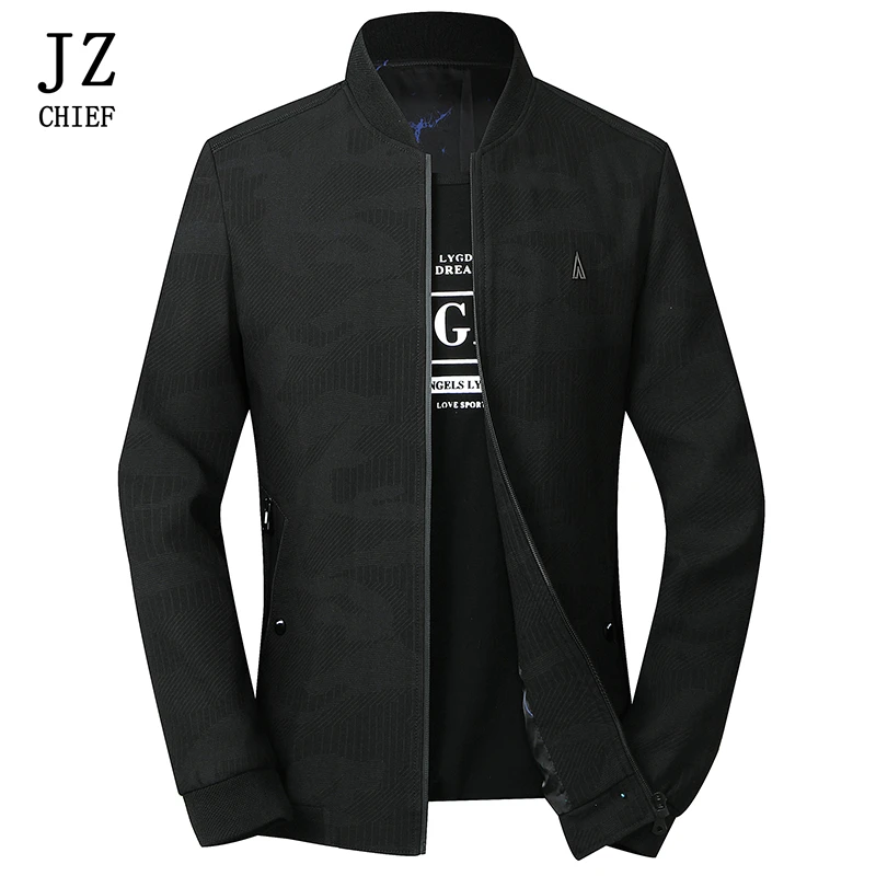 Men Jacket Casual Spring High Quality Coats Slim Fit Embossed Jacket Sportwear Baseball Jacket Male Outerwear
Men Jacket Casual Spring High Quality Coats Slim Fit Embossed Jacket Sportwear Baseball Jacket Male Outerwear