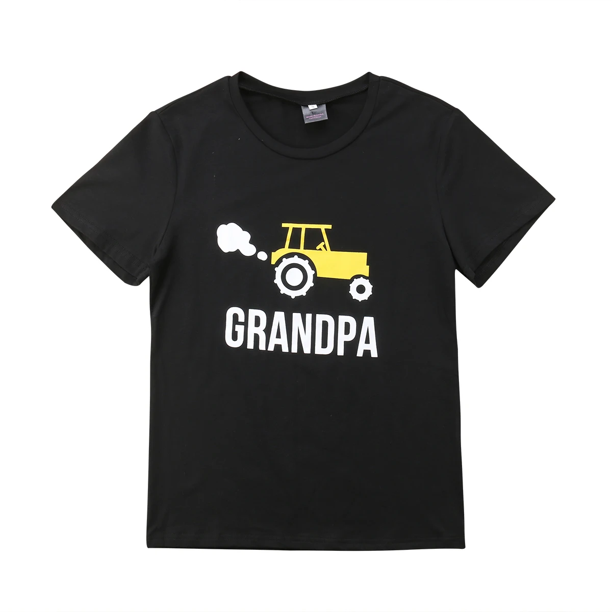 Семейная одежда дедушка мужские футболки детские для маленьких девочек