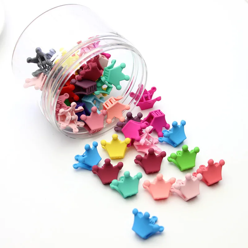 40pcs/box Girls Cute Small Hair Claws Hair Crabs Children Lovely Crown Hair Clips Hairpins Kids Fashion Hair Accessories
40pcs/box Girls Cute Small Hair Claws Hair Crabs Children Lovely Crown Hair Clips Hairpins Kids Fashion Hair Accessories