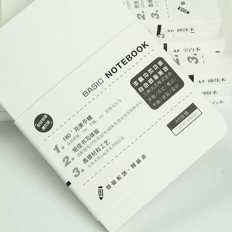 100GSM Weight Paper Notebook Grid Line Dottd Book Basic Bullet Journal Dairy Refill For Hobonichi & Lineboki Planner Cover A5 A6
100GSM Weight Paper Notebook Grid Line Dottd Book Basic Bullet Journal Dairy Refill For Hobonichi & Lineboki Planner Cover A5 A6