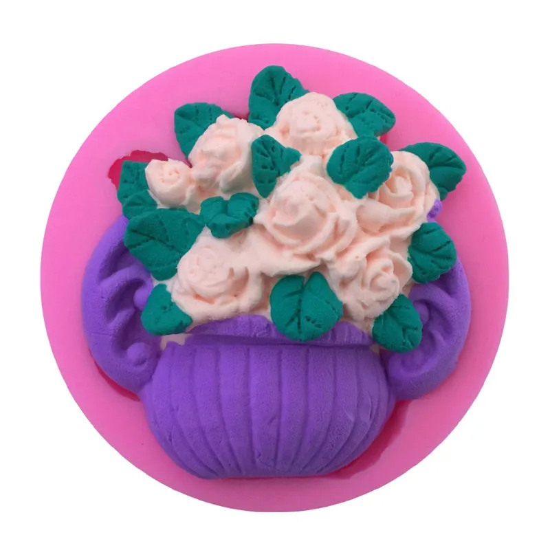 Flower Potted Plants Fondant Silicone Mold Cookie Chocolate Mould Biscuits Pudding Cake Molds DIY Cake Decorative Baking Tools
Flower Potted Plants Fondant Silicone Mold Cookie Chocolate Mould Biscuits Pudding Cake Molds DIY Cake Decorative Baking Tools