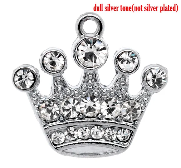 DoreenBeads Zinc Metal Alloy Rhinestone Charm Pendants Crown Silver Tone White Rhinestone 21mmx20mm,1 Piece 2017 new
DoreenBeads Zinc Metal Alloy Rhinestone Charm Pendants Crown Silver Tone White Rhinestone 21mmx20mm,1 Piece 2017 new
