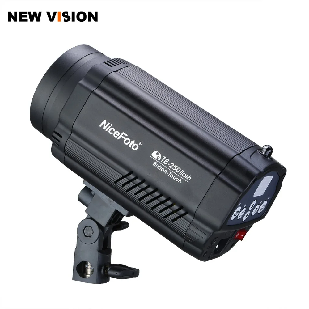 Nicefoto TB-250 250Ws GN55 Photography Mini Studio Strobe Photo Flash Light 250w Recycle time 0.5-1.5s Studio Flash
Nicefoto TB-250 250Ws GN55 Photography Mini Studio Strobe Photo Flash Light 250w Recycle time 0.5-1.5s Studio Flash