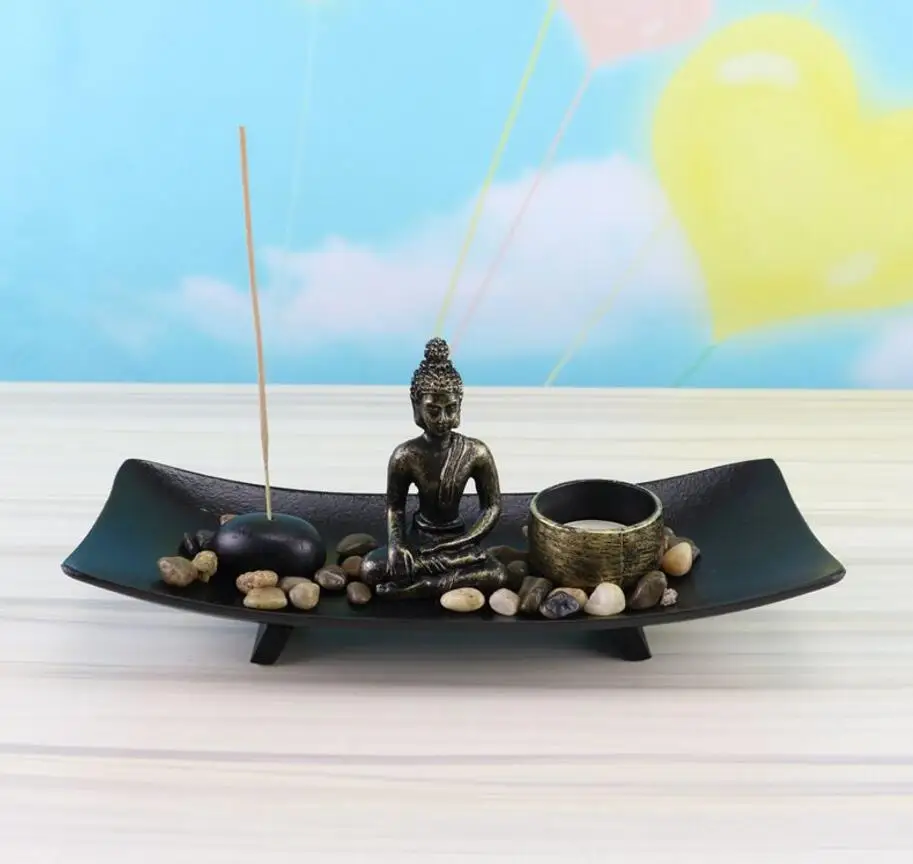 vintage Distressed rattan incense elegant buddist statue candle holder craft mode for home coffee bar ornaments decoration
vintage Distressed rattan incense elegant buddist statue candle holder craft mode for home coffee bar ornaments decoration