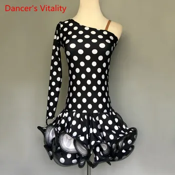 Latin Dance Dress 2018 New Kids Adult Dance Competition Clothes Single Shoulder Fishtail Dresses Women Girls Performance Costume
Latin Dance Dress 2018 New Kids Adult Dance Competition Clothes Single Shoulder Fishtail Dresses Women Girls Performance Costume