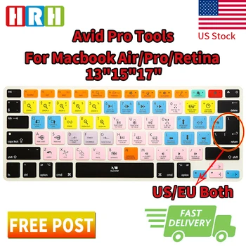 HRH Avid Pro Tools Functional Shortcuts Hotkeys Silicone Keyboard Cover Skin Protector For Macbook Air Pro Retina 13"15" 17"
HRH Avid Pro Tools Functional Shortcuts Hotkeys Silicone Keyboard Cover Skin Protector For Macbook Air Pro Retina 13"15" 17"